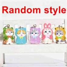 mofusand 1pc Hot Cat Blind Box, Small Animal Raincoat Dress, Random Style. Holiday Gift Giving Is Preferred. It Is Given To Family, Friends And Classmates. It Is Fun To Open The Box And Has Cute Accessories. (Stochastic Style) - Multicolor - View 6