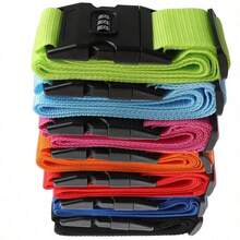 2pcs Travel Luggage Security Lock Durable Nylon Packing Straps - A - View 4