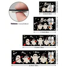 1/2pcs Halloween Ghost Pattern, Vintage Diatomaceous Earth Mat, Super Absorbent, Non-Slip, Perfect For Bathroom, Kitchen And Dining Room, Quick Dry, Machine Washable, Perfect Gift For Home Decor And Bathroom Mat - Multicolor - View 6