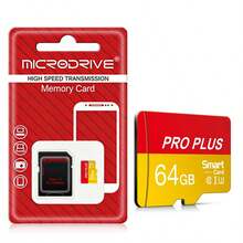 MICRODRIVE Kartu Memori Flash Micro SD TF PRO PLUS 128GB 64GB 32GB 16GB 8GB Kelas 10 U3 Kartu Penyimpanan Kecepatan Tinggi Gratis Adaptor SD Untuk Kamera Video Perekam Pengawasan Ponsel - View 13