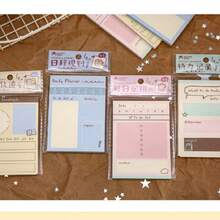 Daily Planner Sticky Notes, To‑Do List Memo Pad, Time Management Notepad, Self‑Adhesive Schedule Note Paper For Office School Supplies - one-size - View 3