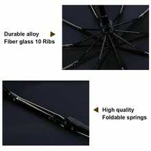 Double Wind Resistant Strong Automatic Open&Close Folding Canopy 10 Rib Umbrella - Multicolor - View 11