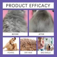 Pet Shampoo, Gentle Ingredients Clean Odor, Care For Pet Fur, Smooth And Shiny Hair, Keep Pets Comfortable And Relaxed, Household Pet Essential, Suitable For Cats And Dogs, Convenient To Use, Thoughtful Gift For Family And Friends - 100ml - View 8