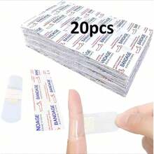 20/50/100/300pcs Clear Waterproof Adhesive Bandages Bulk - Multicolor - View 9