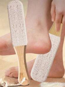 1pc Professional Foot Exfoliator/Foot Brush, Made Of Frosted Jade Stone, Can Remove Dry Dead Skin, Calluses And Thick Calluses From Feet, Care For Cracked Heels, Easy To Use And Clean - A - View 10