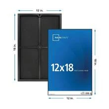 Stylish 12x18 Inch Black Front-Loading Picture Frame Set – 2-Pack For Easy Photo Display & Quick Updates - 2 - View 5