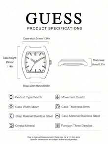 Guess Women's Quartz Watch With Triangle Mesh Strap, Crystal Embellishments, Mesh Band, Niche Luxury Fashion, Versatile And Elegant - Watch - View 10