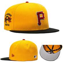 New Era Pittsburgh Pirates Yellow MLB Baseball Cap 78120 - Yellow - View 5