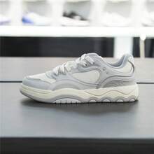 Anta Sepatu Sneakers Platform Retro Wave Pria, Empuk, Serbaguna, Cocok untuk Komuter dan Olahraga Kasual. - Putih/Biru Muda - View 3