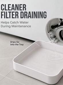 2pcs Washing Machine Drain Pan, Effectively Prevent Laundry Room Washing Machine Water Leakage And Flooding - A - View 10