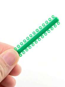 40pcs/Pack Key-Shaped Cable Ties - Colorful Transparent Material, Durable And Easy-To-Use Tool Accessories, Perfect For Tool Use, Dental, Teeth - Multicolor - View 7