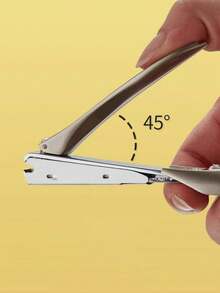 1PC Personalized Nail Clippers, Mantis Nail Clippers, Creative Splash-Proof Nail Clippers, Nail Clippers For Thick Nails, Medical Grade Stainless Steel, Sharp And Durable Nail Clipper Set - Champagne - View 4
