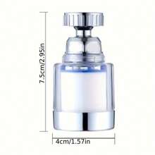 8/5/3/1 Water Purification Faucet With Replaceable Filter, Splash-Proof Faucet Head With Filter, Rotatable Faucet Filter Extender, Household Bathroom Water Filtration System, Faucet, Water Purifier, Kitchen, Bathroom,Tap Filter,Water Filter - Multiple Styles - View 4