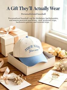 Customizable Logo Baseball Cap, Adjustable Strap, Lightweight Breathable Design, Suitable For Corporate Events, Fashion Headwear - Multicolor - View 6