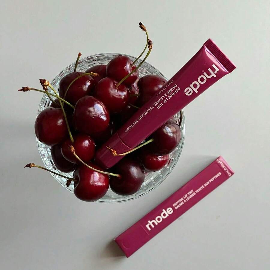 RHODE - Peptide Lip Tint Raspberry Jelly 10 Ml, Hydrating Peptide Lip Tint, Long-Lasting Glossy Finish - Hot Pink - View 1