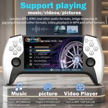 SF3500 復古手持遊戲機 5 吋 IPS 螢幕 FHD TV 輸出 遊戲機 - 查看 5