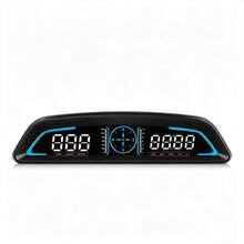 YNF Digital GPS Speedometer, Universal Car HUD 5.5-Inch Large LCD Display, KM/H And MPH Switchable, Built-In Compass And Altimeter, Overspeed Alarm, Fatigue Driving Reminder, Suitable For All Vehicle Odometers - A - View 10