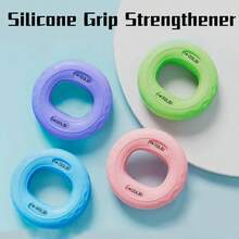 Silicone Grip Strengthener Grip Ball Grip Ring Finger Strength Training Exercise - Multicolor - View 2