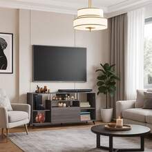 Television Stands & Entertainment Centers - Grey - View 4
