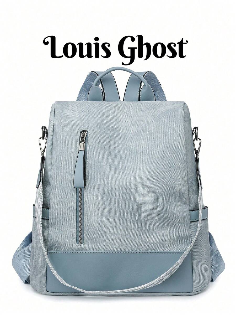 Premium Anti-Theft Women's Backpack; Latest Personalized Casual Soft Leather Women's Backpack; Large Capacity Expandable Multi-Function Travel Backpack; Multipurpose Student Backpack - Multicolor - View 1