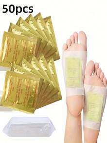 100pcs Foot Care Patches, Self-Adhesive Foot Pads, Breathable And Comfortable Foot Care Pads, Easy To Use, Daily Foot Care Accessories, Suitable For Home, Travel And Personal Care - Specification - View 12