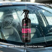 JB-XPCS Glass Hydrophobic Coating For Car Windshield, Rearview Mirror, And Side Windows, Water-Repellent Plating Liquid, Raindrops Bead Up And Roll Off, Anti-Stain, Water-Resistant, Improves Driving Visibility In Rain, Glass Protection Coating Agent YT0403 - YT0403 - View 2