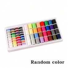 64 Colors Sewing Thread Spool Set, Polyester Pre-Wound Bobbin Thread, Suitable For Handmade And Machine Sewing DIY Craft Embroidery Supplies - 64 Polyester Bobbin Thread - View 12