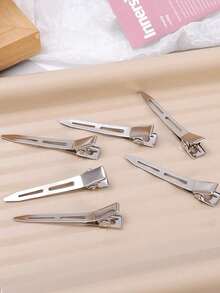 10/20pcs Voluminous Hair Clips Professional Metal Hair Clips Hairpins Multi-Functional Hair Accessories Alligator Hair Clips Positioning Clips Seamless Hair Clips Bangs Metal Alligator Hair Clips Women's Hair Accessories - Multi-color - View 7