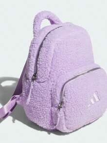 Adidas New W FLUFFY BP Versatile Backpack Dimensions: Approx. 26*20*12cm - Purple - View 3