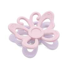1pc Silicone Baby Teether, Butterfly & Ship Wheel Double-Sided Teething Toy, Thanksgiving Halloween Christmas Gift - Butterfly - View 13