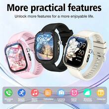 This Popular Unisex Smart Watch Features: Call Answering, Message Reminders, Music Control, Remote Camera, Step Counter, Calorie Tracking, Multiple Sports Modes, Alarm, Call And Message Notifications, Compatible With Android And IOS Systems. - Multicolor - View 3