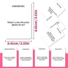 Couples Question Cards Let's Get Closer, Meaningful Conversation Starter Game, Romantic Interaction Cards, Suitable For Home Date Night, Strengthen Bond Between Partners, Portable Card Set, Sweet Surprise Gift For Partner - View 3