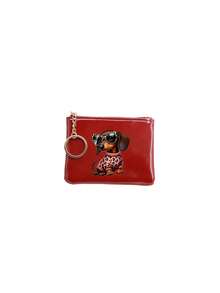 Dachshund Dog Coin Purse,Keychain Change Pouch For Women,Travel And Vacation Lightweight Pocket Card Bag,Large Capacity,Birthday, Anniversary - Multicolor - View 15