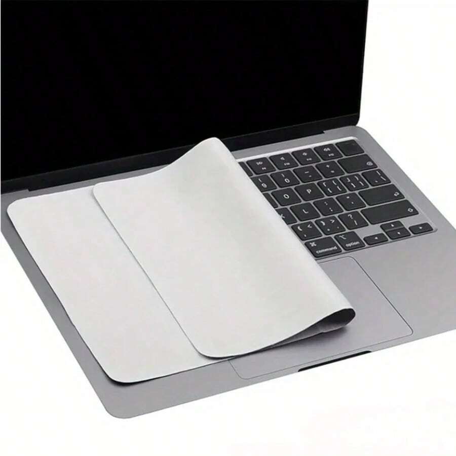 Microfiber Keyboard Dust Cover For Macbook Pro 38.1‑40.64 Cm Air 15, Dustproof Protective Cloth Ultra Thin Keyboard Protector, Reusable Laptop Keyboard Dust‑Proof Accessory - View 1