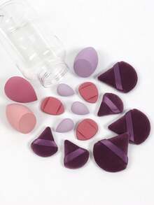 Makeup Sponge, Made Of Ultra-Soft Velvet, Designed For Contouring, Eyes And Corners, Foundation Blending Tool - Multicolor - View 2