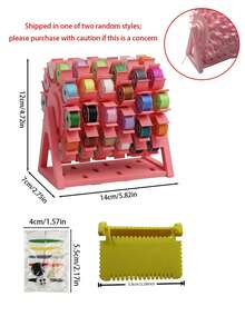 Rotating Bobbin Organizer, Sewing Machine Bobbin Storage Rack, Handmade Thread Rack, 360° Rotating Bobbin Storage System, Sewing Accessories, Suitable For Sewing Room, Craft Table And DIY Studio, Sewing Accessories - Multicolor - View 12