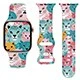 UV053-pink Blue Cheetah