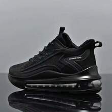 Men Sneakers - Black and White - View 2