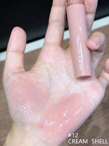 Rom&nd Romand Glasting Color Gloss 12 CREAM SHELL 高光澤玻璃唇釉，滋潤輕盈不黏膩，持久不褪色不暈染，適合日常使用，K-Beauty 韓系彩妝，Olive Young，禮物，4g/0.14oz - 12 CREAM SHELL - 查看 5