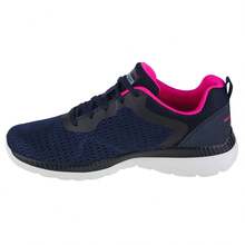 Skechers Bountiful - Quick Path - Navy Womens Sports Shoes - Royal Blue - View 2