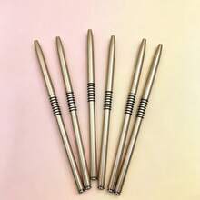 Champagne Gold 8‑Ring Anti‑Slip Nail Liner Pen, Ultra‑Fine Tip For Delicate Nail Lines - Champagne - View 6