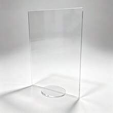 1pc Transparent Acrylic Memo Board And Memo Information Board Stand, Computer Screen Memo Clip Board, Message Board, Office Desk Accessory - Multiple Styles - View 8