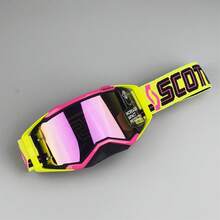 Outdoor Motorcycle Goggles, Dirt Bike Parts, UV400 Anti-UV Riding Glasses For Motorcycles, MTB, MX, ATV Off-Road Cycling - Multicolor - View 13
