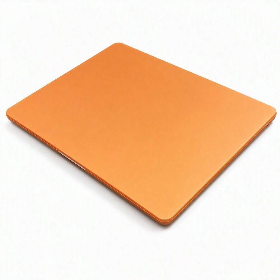 1pc Orange Fruit Laptop Protective Case, Compatible With Macbook Air 13, Matte Orange, Compatible With M2 M3 M4 M5 Air 13.6 Inch, Hard PVC Shell, Air 15.3 Shockproof, Birthday Gift, Back To School Gift - View 1