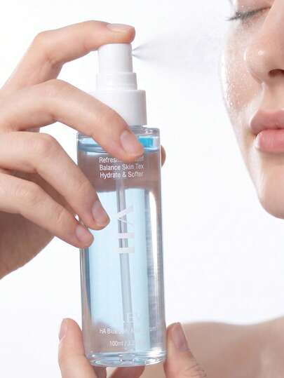 MOOYAM IREV HA Blue Jelly Mist Serum, Full‑Molecular Hyaluronic Acid Facial Spray With Deep‑Sea Mineral & Red Algae Extract, Sodium PCA Urea Trehalose Allantoin Infused, Hydrate Soften Refreshing Daily Facial Skin Care Mist