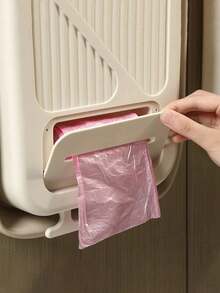 Foldable Hanging Trash Can, Suitable For Halloween And Christmas Home Parties, Hanging Cabinet Door Design, Saves Countertop Space, Stores Kitchen Waste, Easy Open And Close, Holiday Meal Prep, Easily Handles Various Food Scraps, Kitchen Storage Choice - Multicolor - View 6