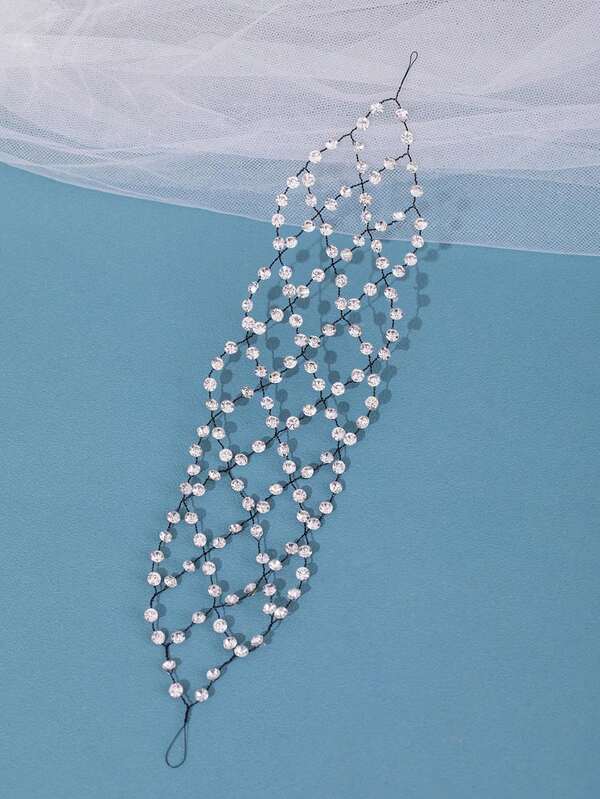 1 pieza Diadema elegante casual para fiesta de plástico ABS (resina ABS) accesorio para el cabello de novia para boda para todas las estaciones