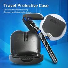 Gillette Razor Blade Head Travel Protection Case Compact And Portable, Drainage Holes Design - Multicolor - View 1