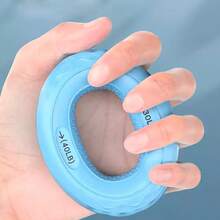 Silicone Grip Strengthener Grip Ball Grip Ring Finger Strength Training Exercise - Multicolor - View 10
