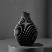 1pc Vase For Artificial Pampas Grass, Room Decor, Home Decor, Bedroom Decor, Living Room Decor, Bathroom Decor, Wedding Decor, Tabletop Flower Holder, Modern Decor For Kitchen, Office, House Decor, Wedding Items, Room Decoration Stuff - A - View 9